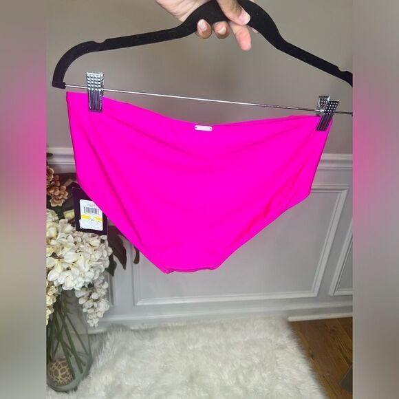 NWT DKNY Women's Standard High Waisted Full Coverage Bikini Bottom Bathing Suit - Picture 5 of 7